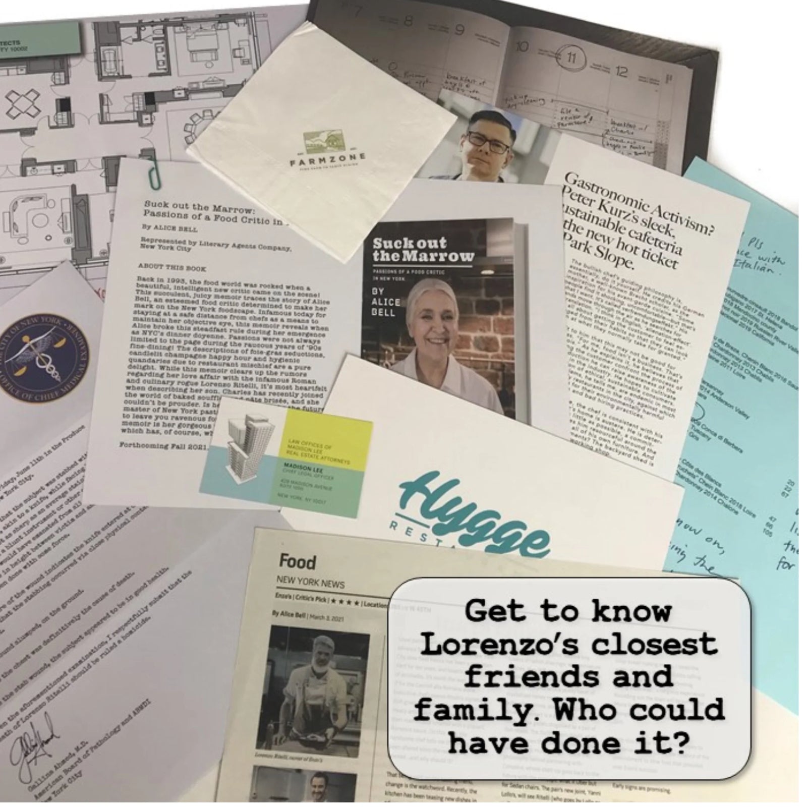 Detective Stories - Death by Chef's Knife - Case Files