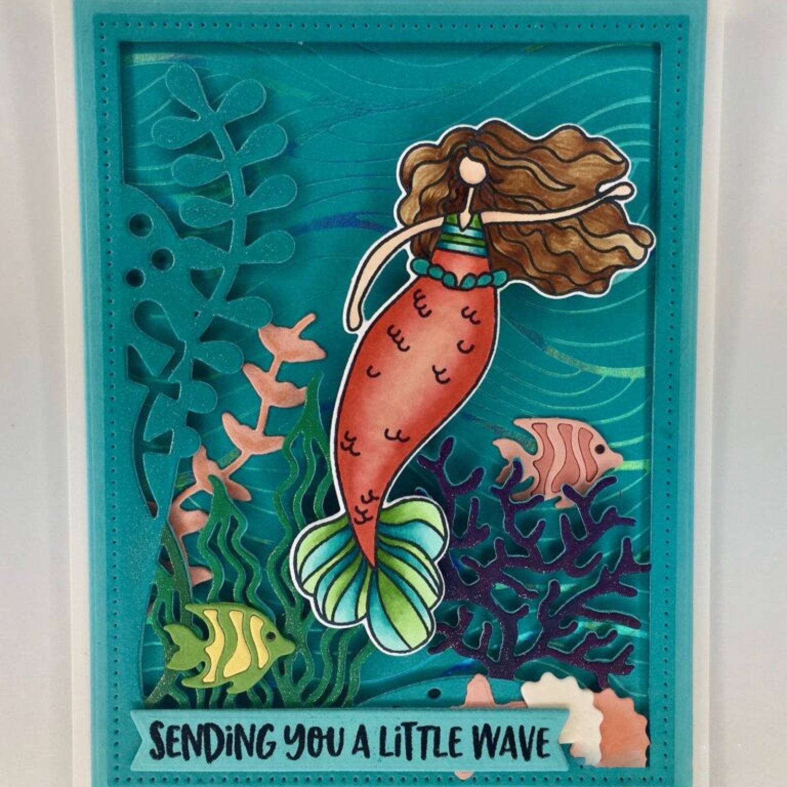 Under the Sea Ocean Aquarium Background Cutting Dies