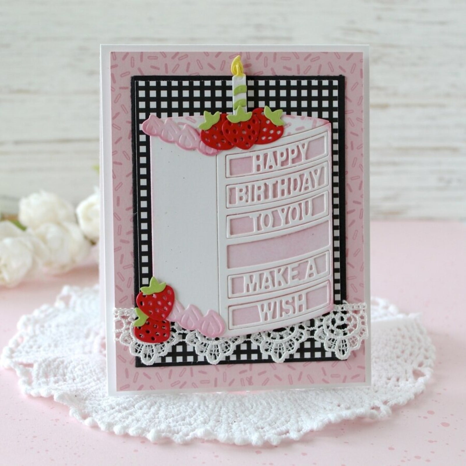 You Can Have Your Cake and Eat It Too Birthday Cutting Dies