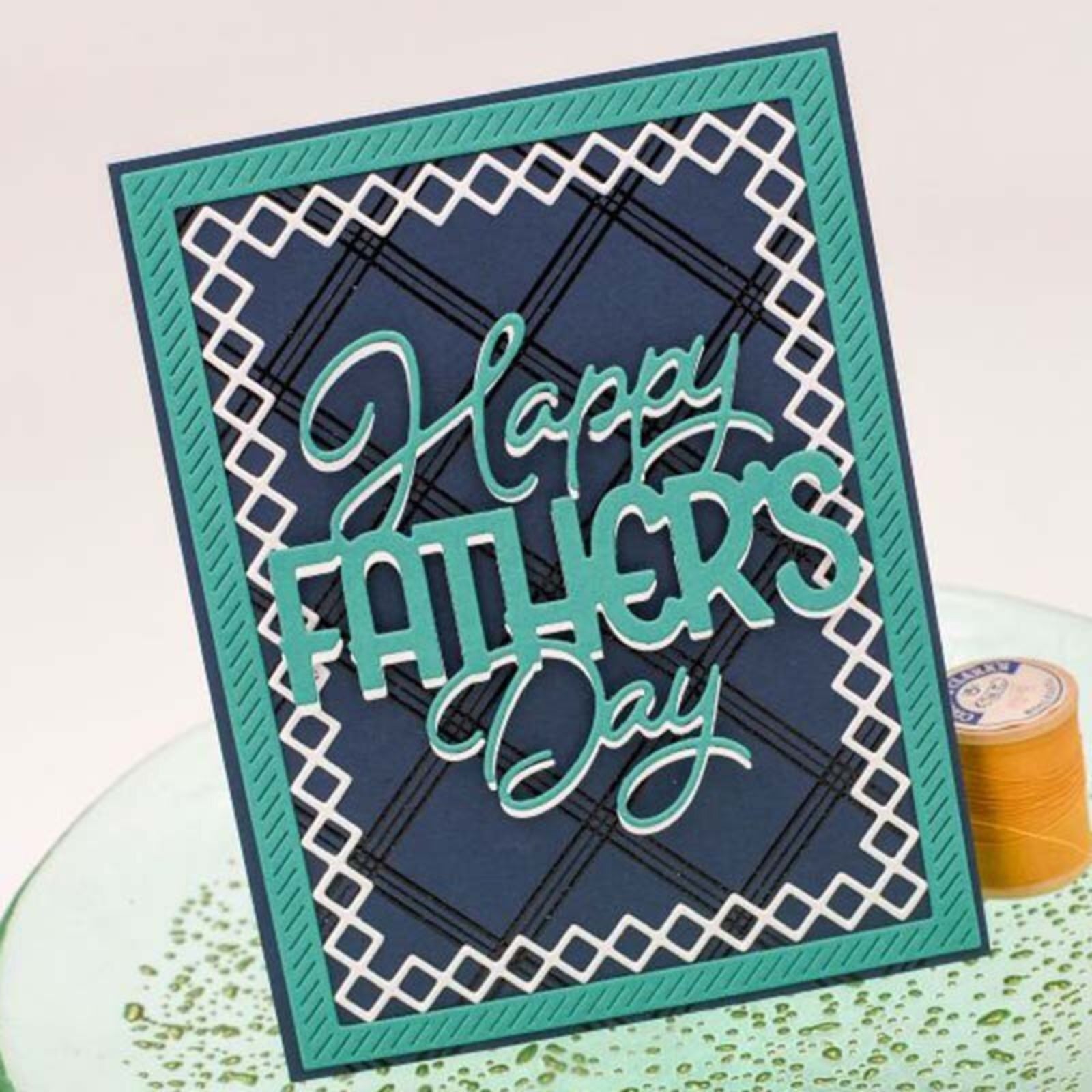 Happy Mother’s Day & Happy Father’s Day Sentiments Words Cutting Dies