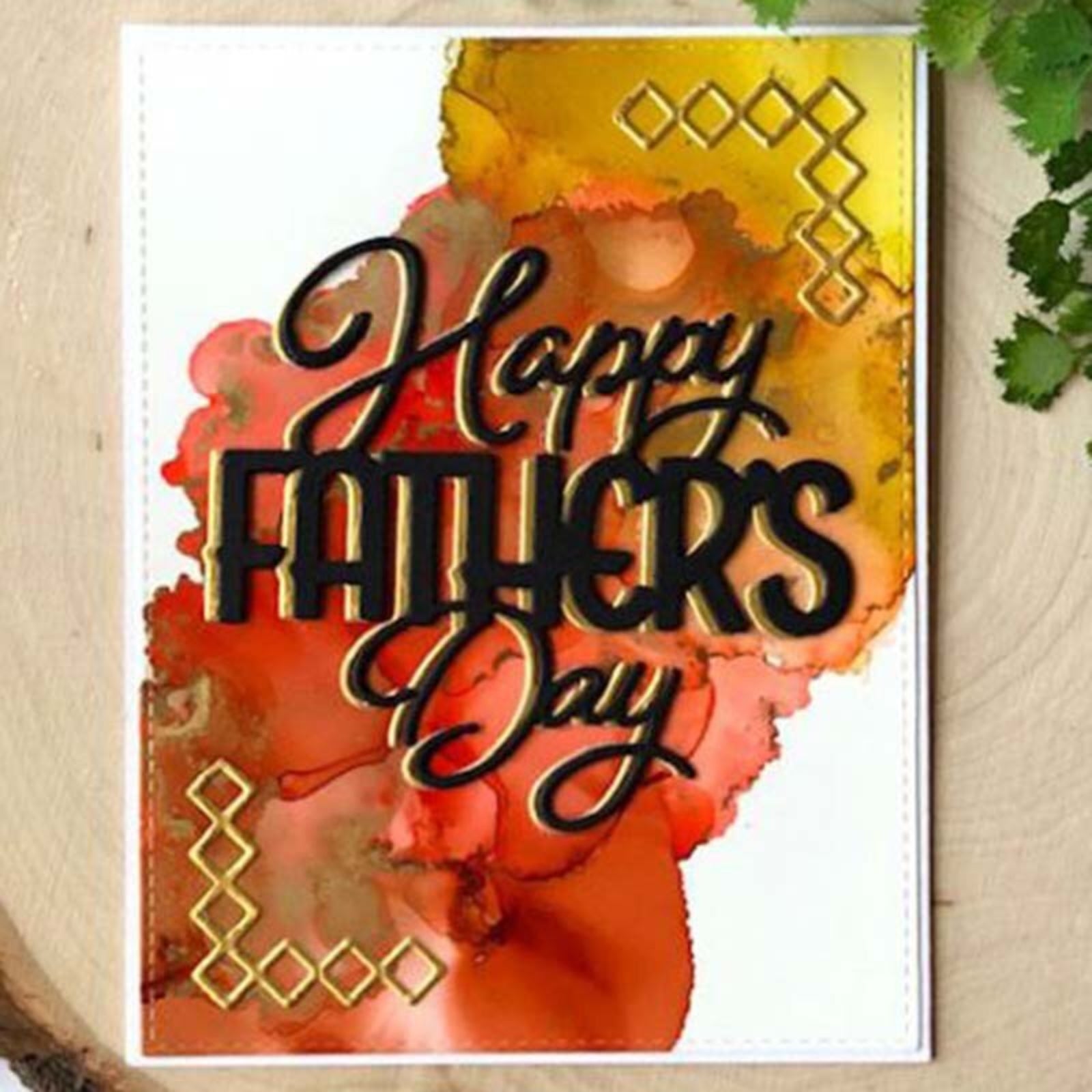 Happy Mother’s Day & Happy Father’s Day Sentiments Words Cutting Dies