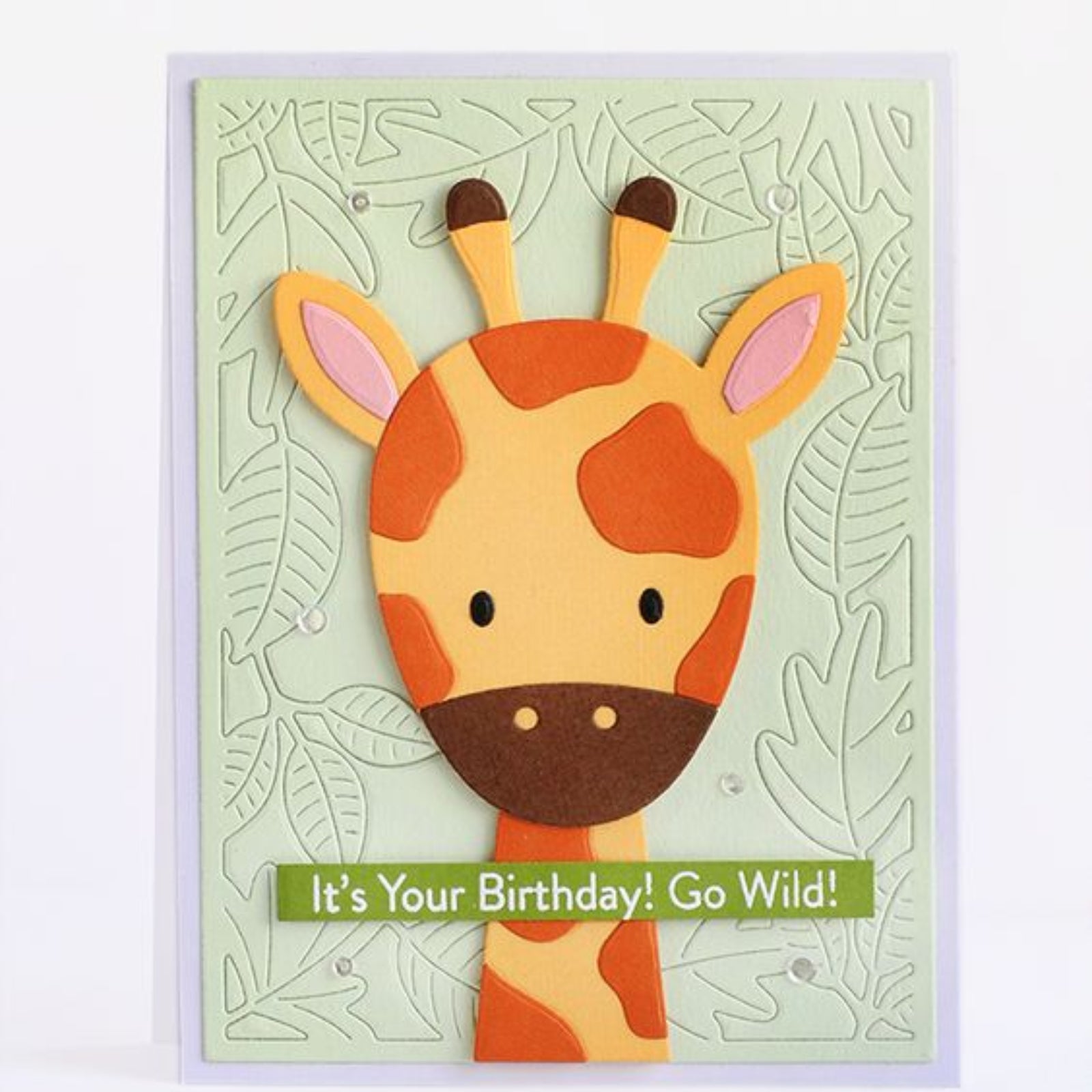 Build a Giraffe Cutting & Embossing Dies