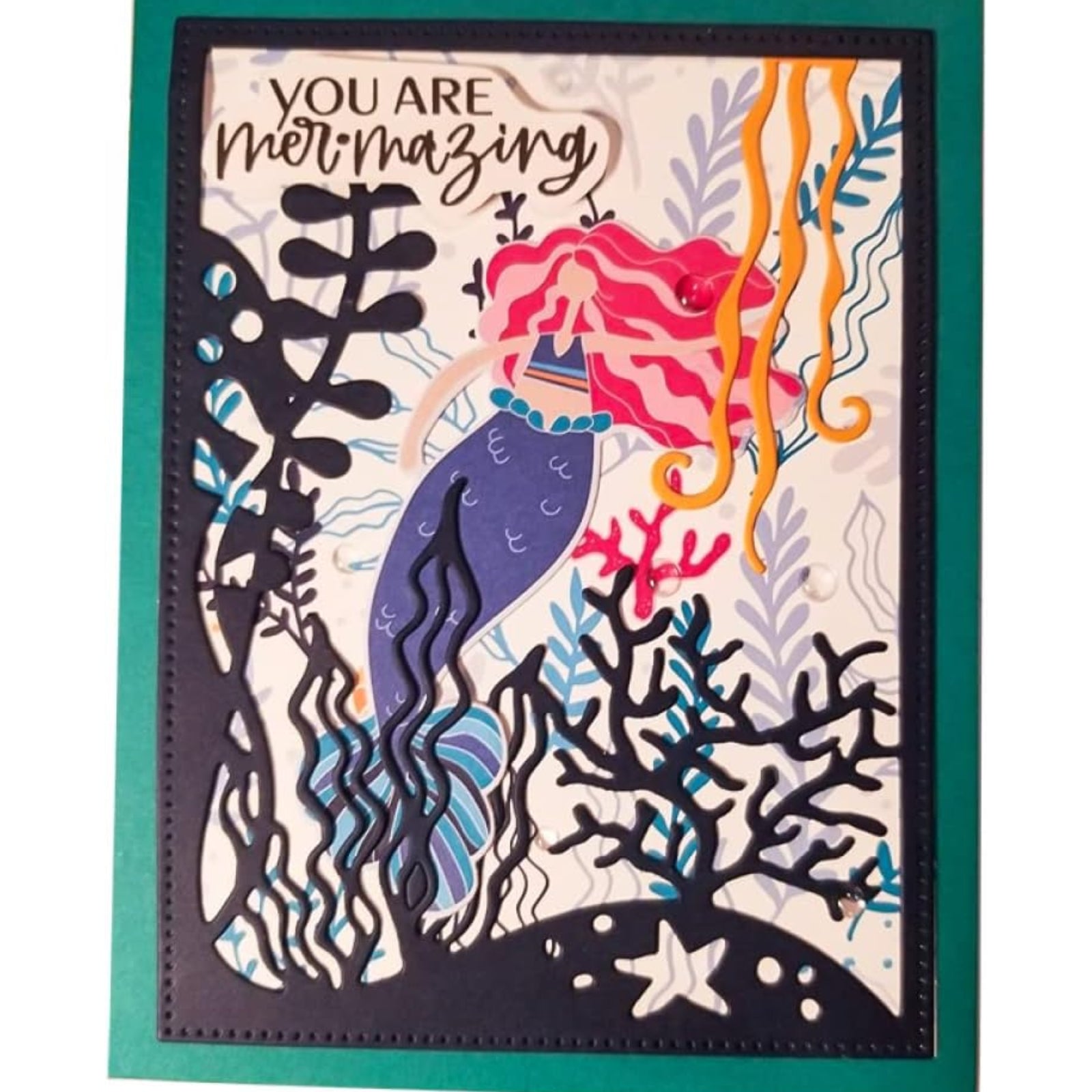 Under the Sea Ocean Aquarium Background Cutting Dies