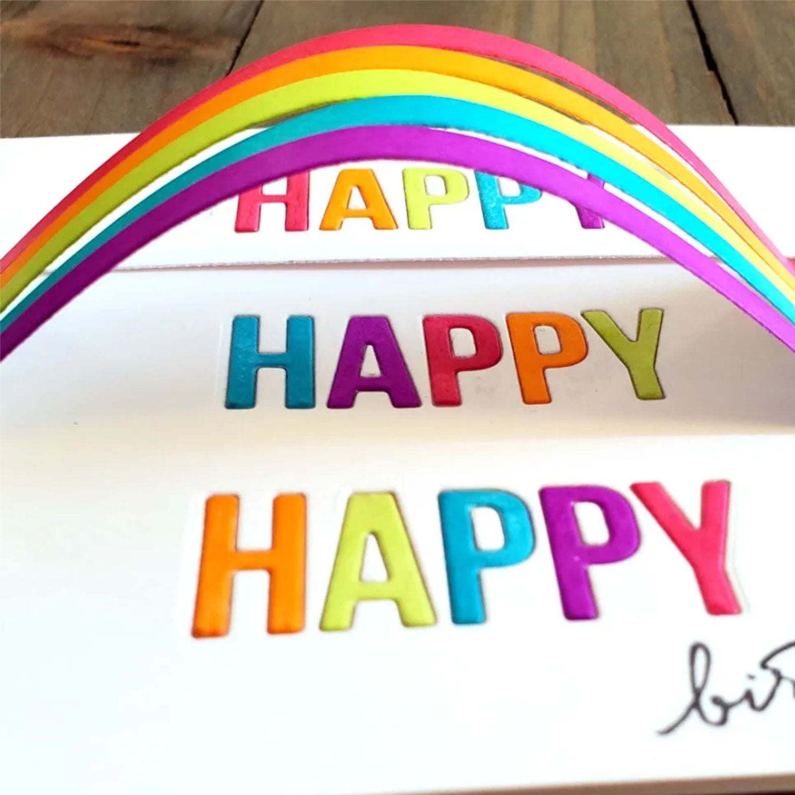 Rainbow Slider Cutting Dies