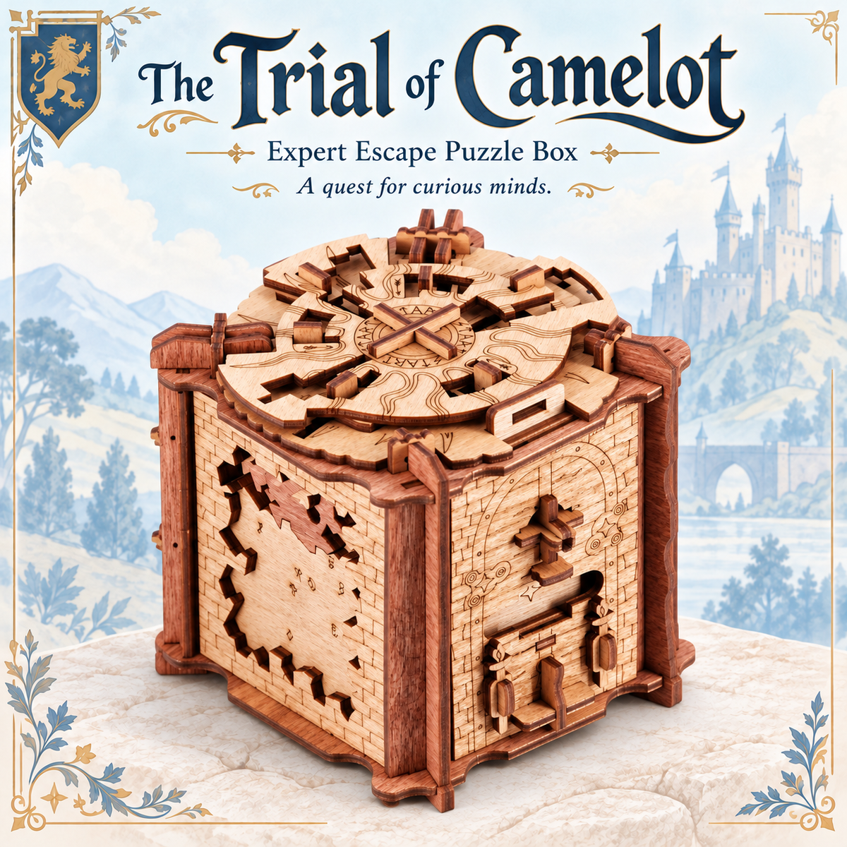 The Trial of Camelot - Expert Escape Puzzle Box