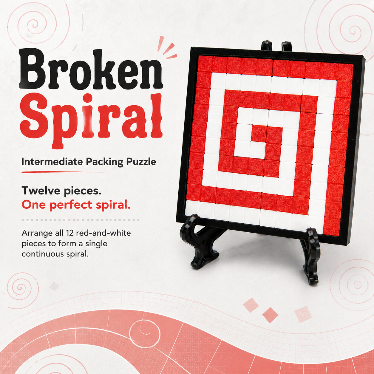 Broken Spiral – Intermediate Packing Puzzle by Team JB Hobbies