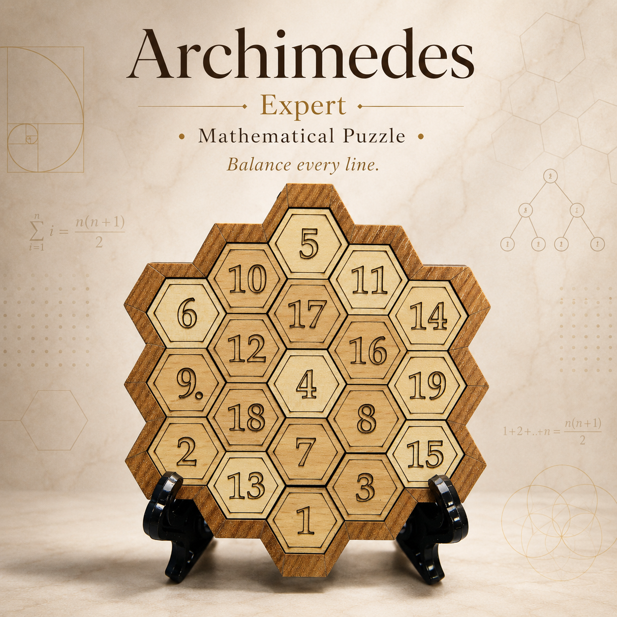 Archimedes – Expert Mathematical Puzzle by Siebenstein-Spiele