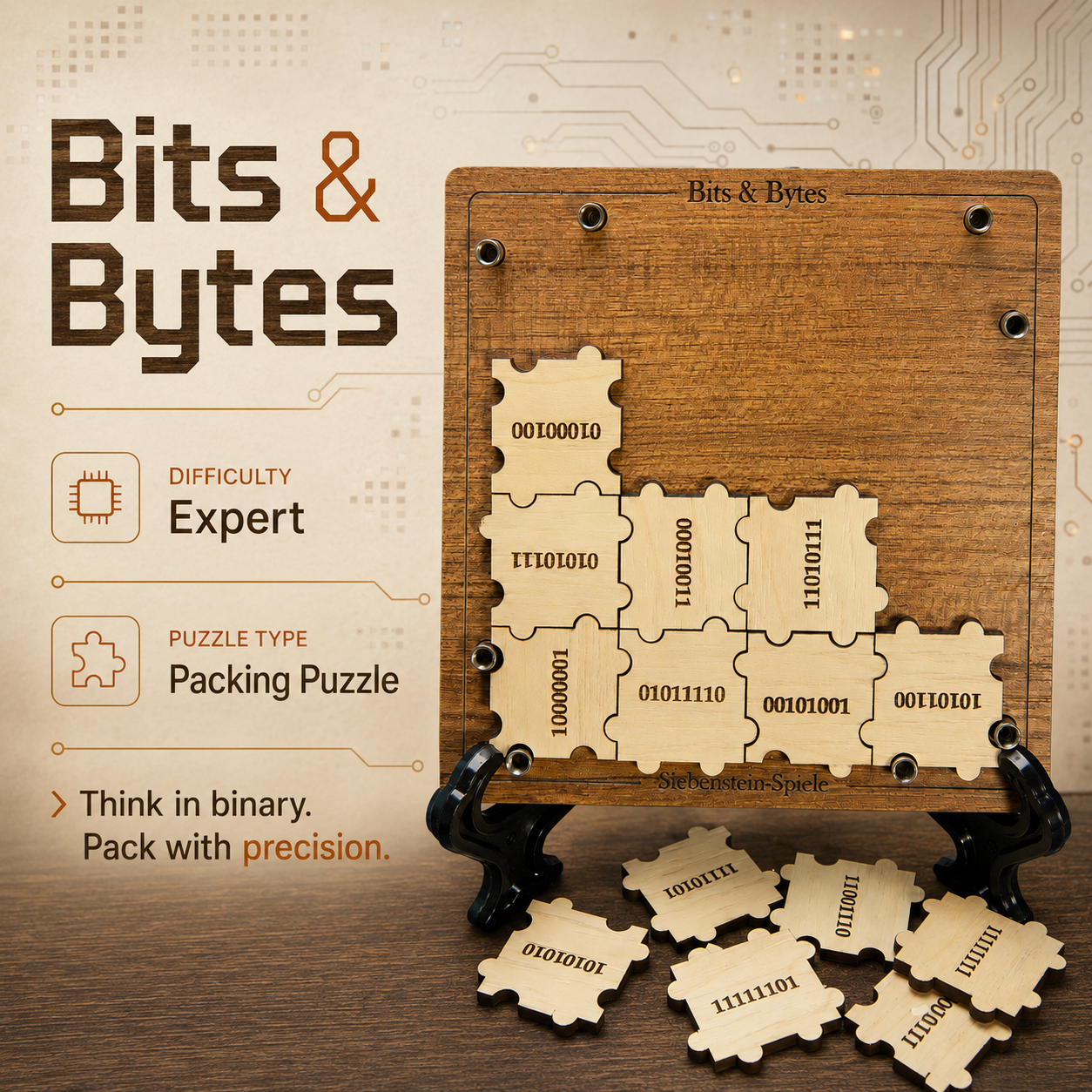 Bits & Bytes – Expert Packing Puzzle by Siebenstein Spiele