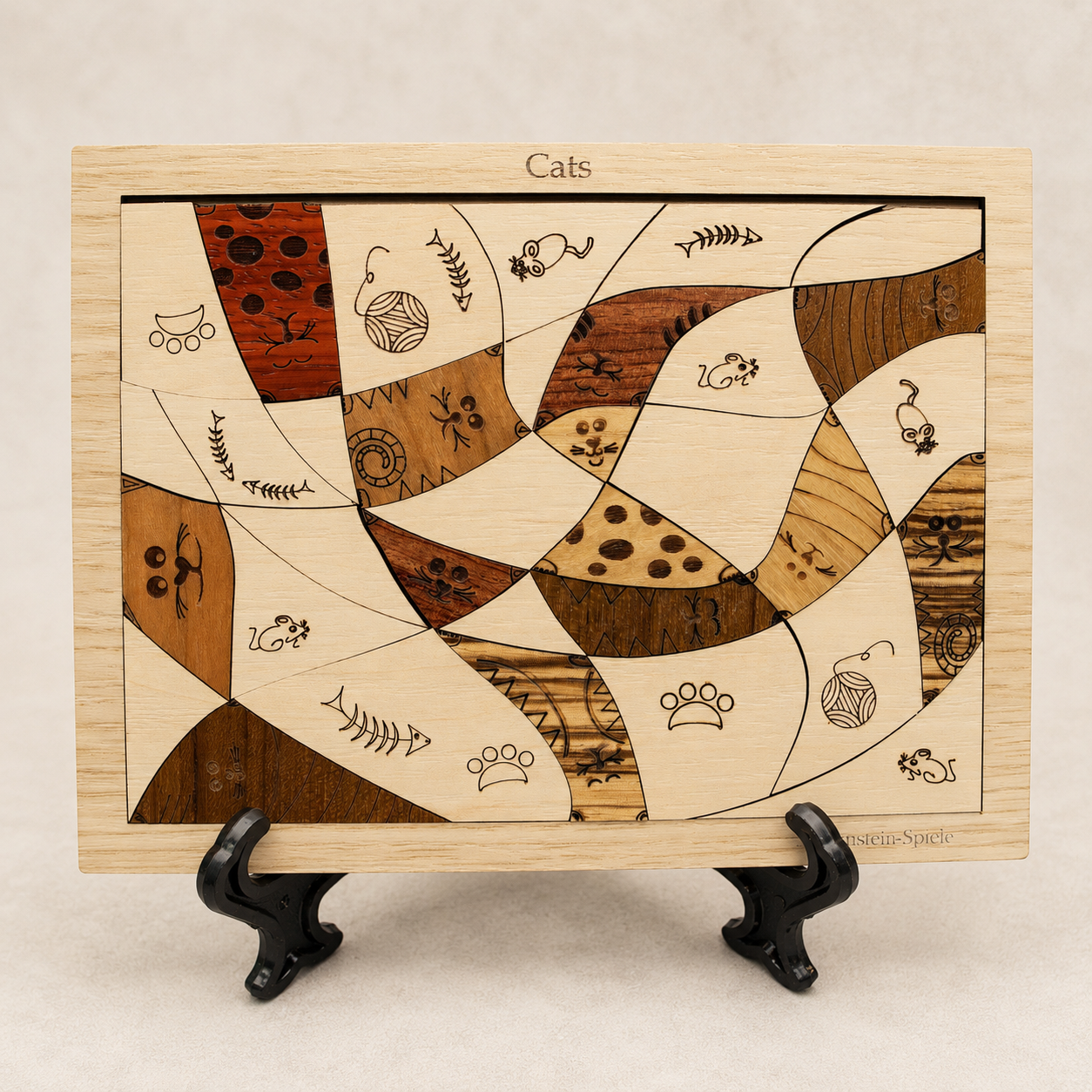Cats – Intermediate Packing Puzzle by Siebenstein-Spiele