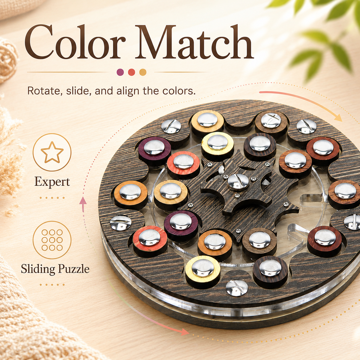 Color Match – Expert Sliding Puzzle by Siebenstein-Spiele