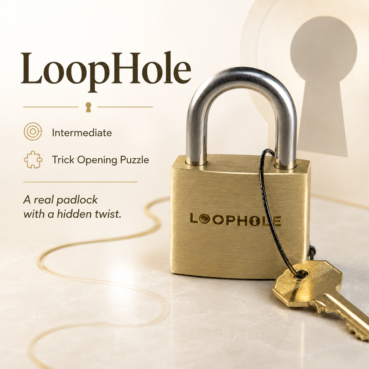 LoopHole – Intermediate Trick Opening Puzzle by Puzzlocks