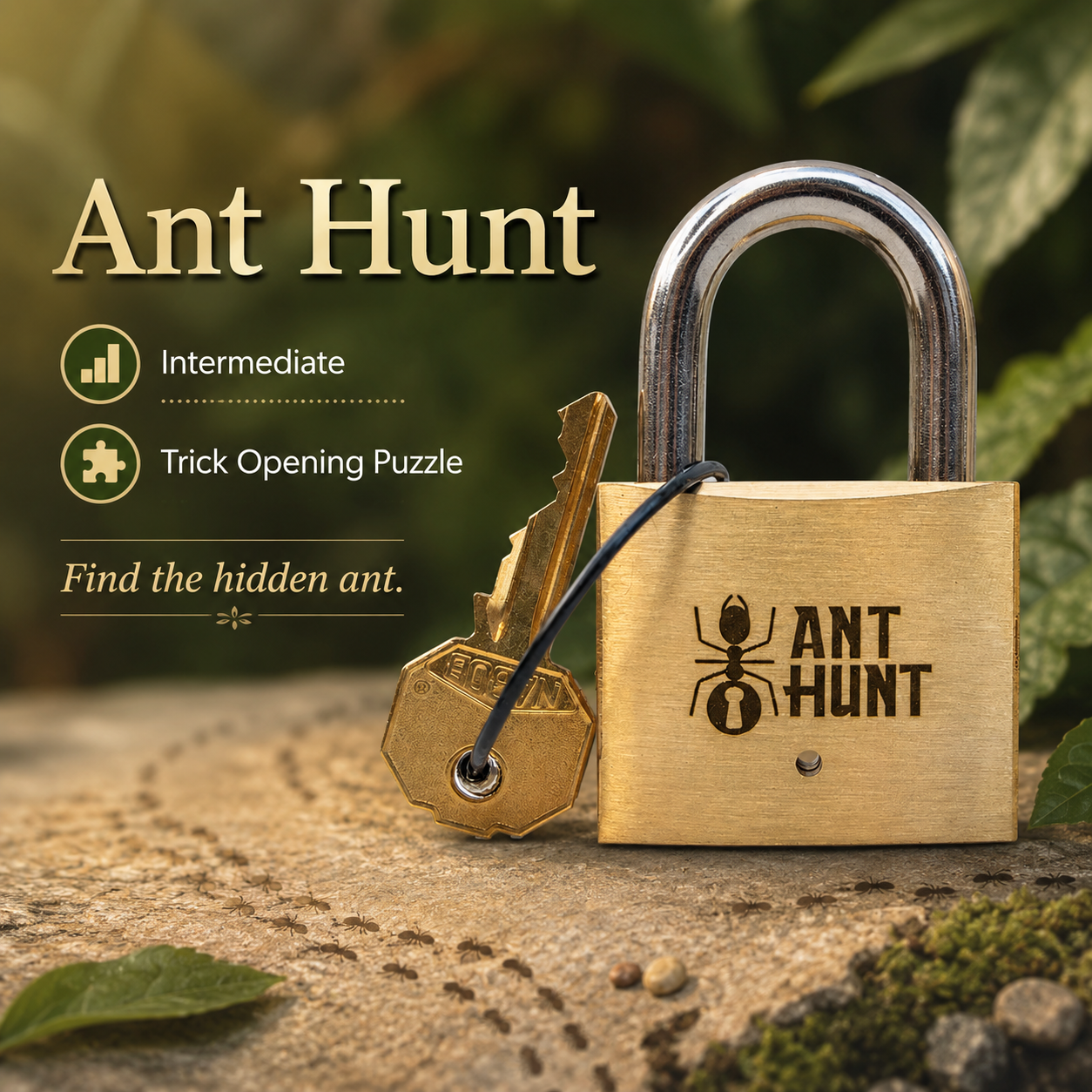 Ant Hunt – Intermediate Trick Opening Puzzle by Puzzlocks