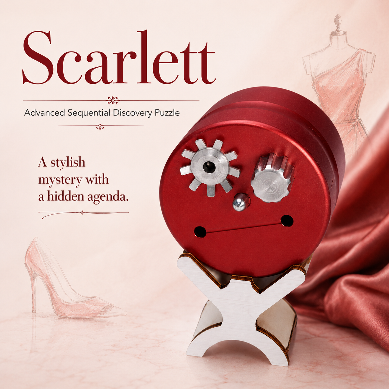 Scarlett – Advanced Sequential Discovery Puzzle by Rademic & Doog Menzies