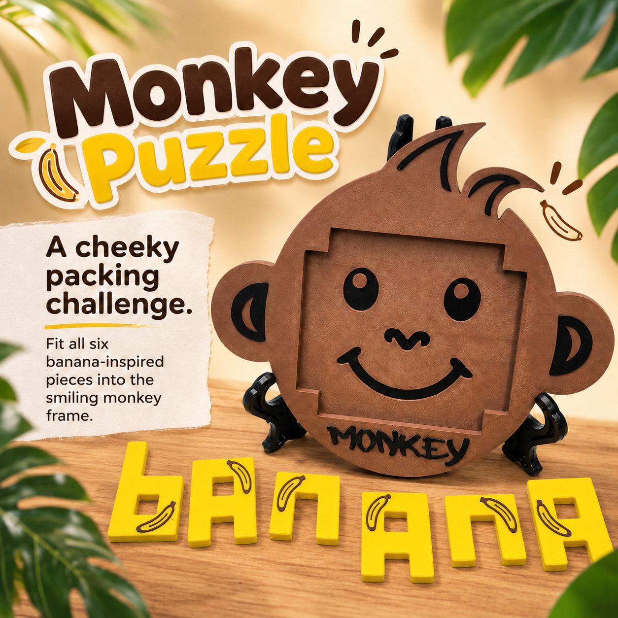Monkey Puzzle – Intermediate Packing Puzzle by Team JB Hobbies