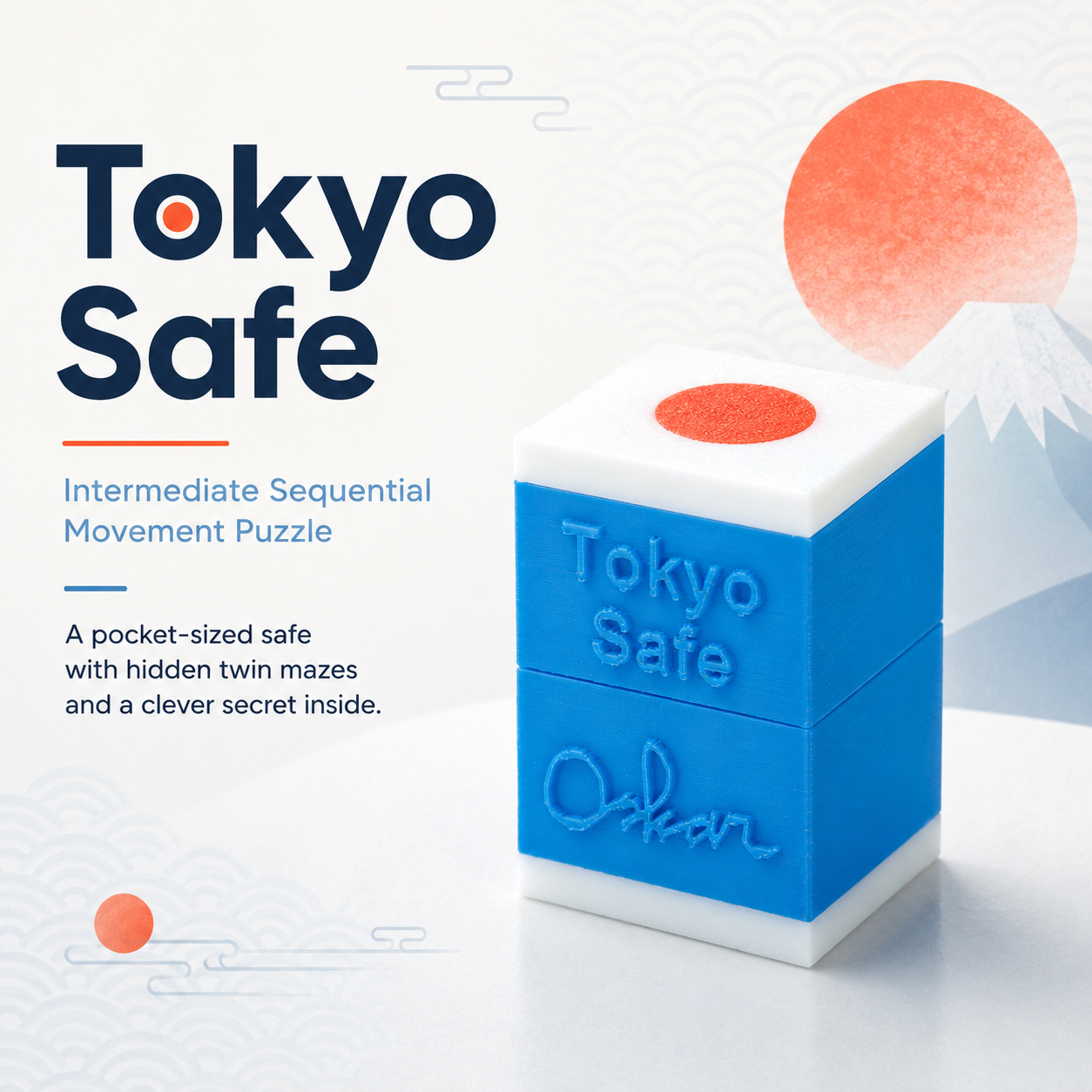 Tokyo Safe – Intermediate Sequential Movement Puzzle by Team JB Hobbies