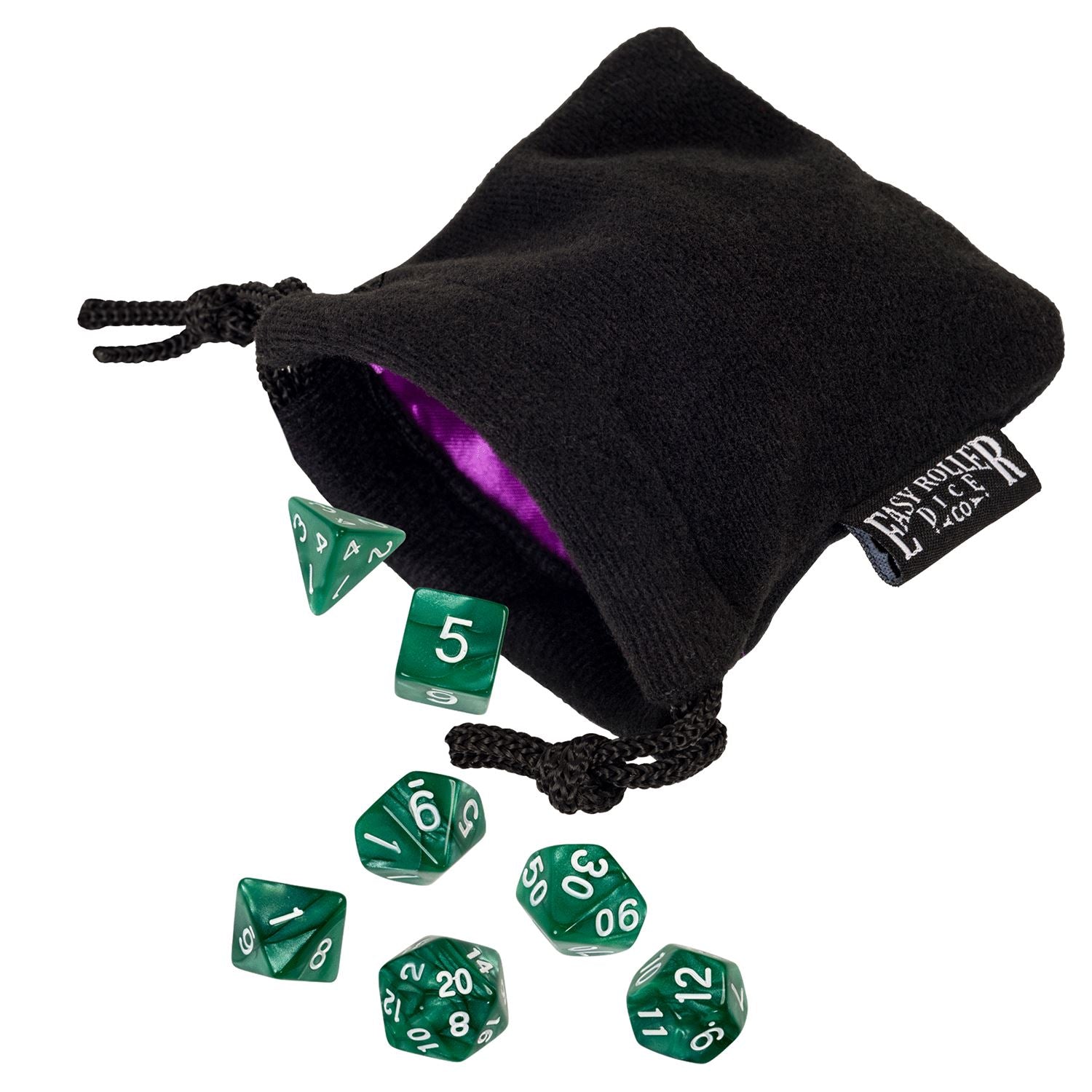 Sylvan Glade' Marbled Green 8 D6 Dice Set – Paladin Roleplaying