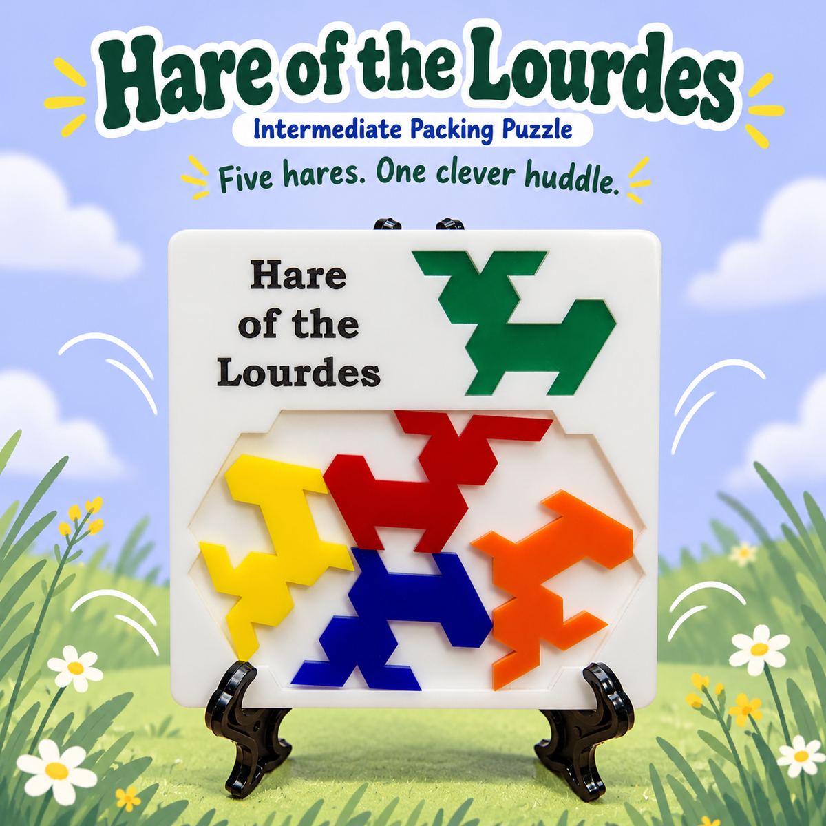 Hare of the Lourdes - Intermediate Puzzle