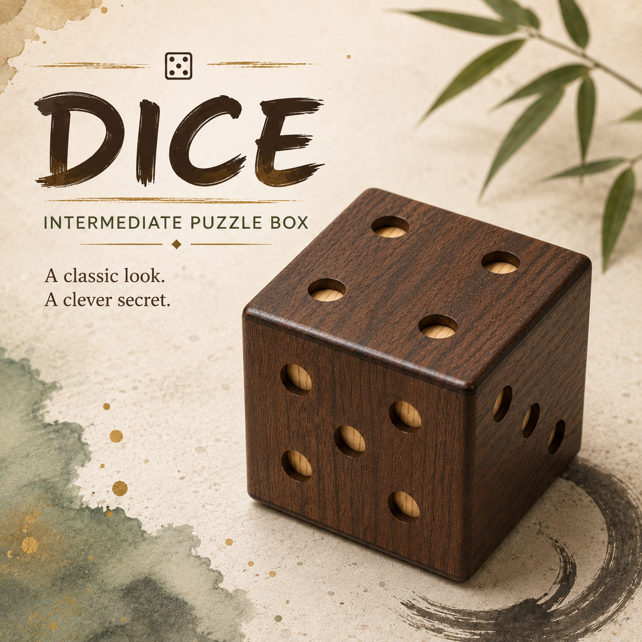 Dice – Intermediate Puzzle Box by Karakuri Creation Group