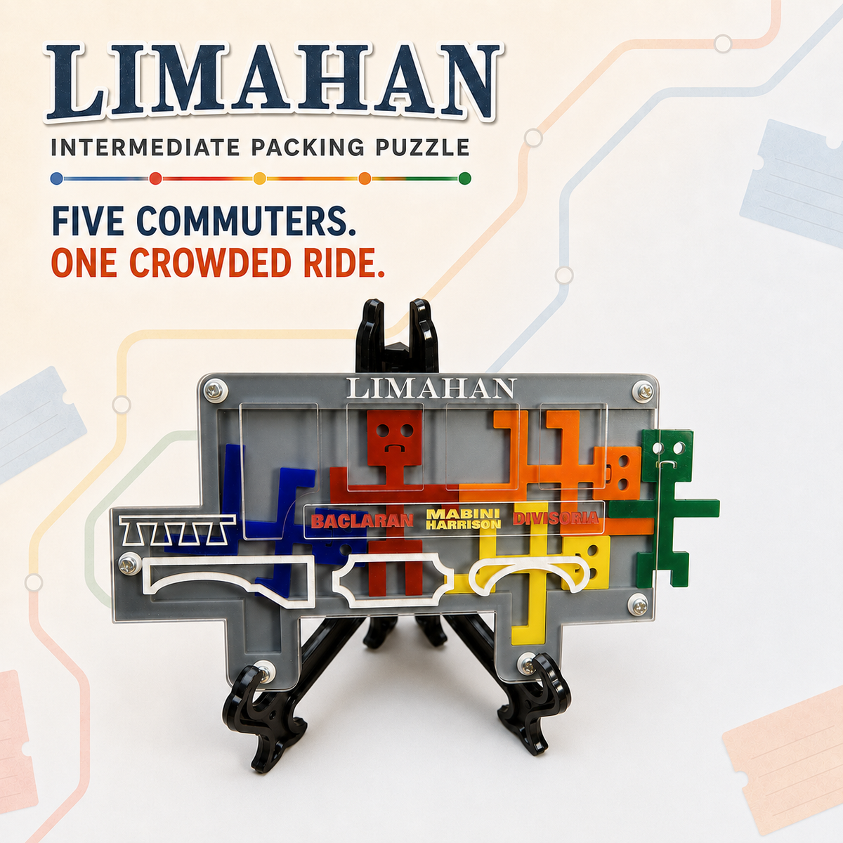 Limahan – Intermediate Packing Puzzle by Rex Rossano Perez