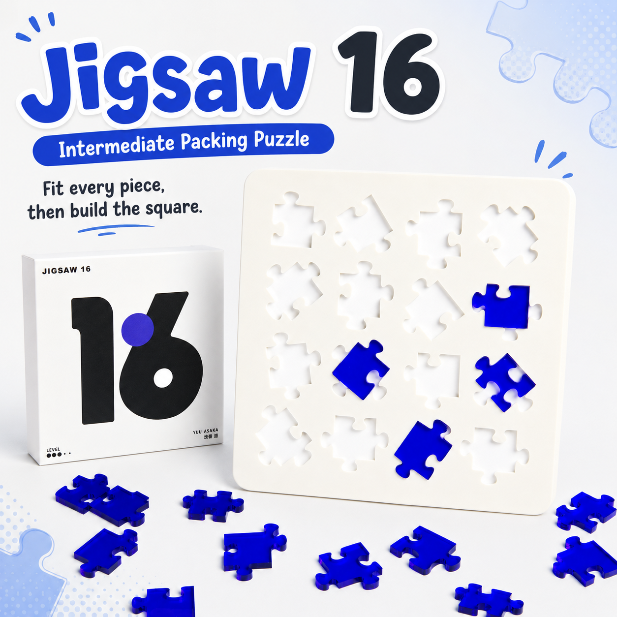 Jigsaw 16 – Intermediate Packing Puzzle by Yuu Asaka