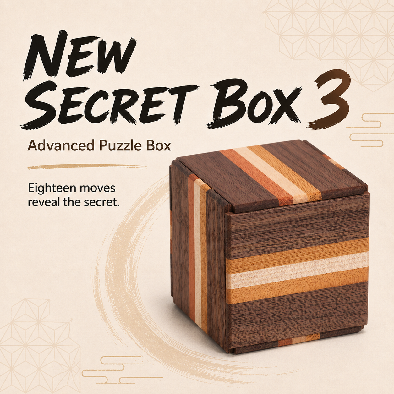 New Secret Box 3 – Advanced Puzzle Box by Karakuri Creation Group