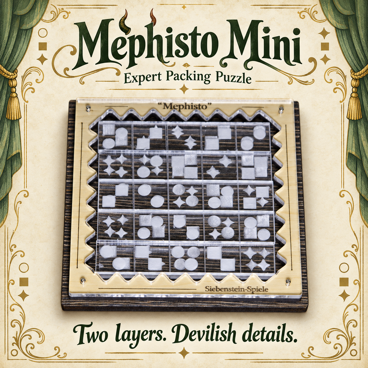 Mephisto Mini – Expert Packing Puzzle by Siebenstein-Spiele