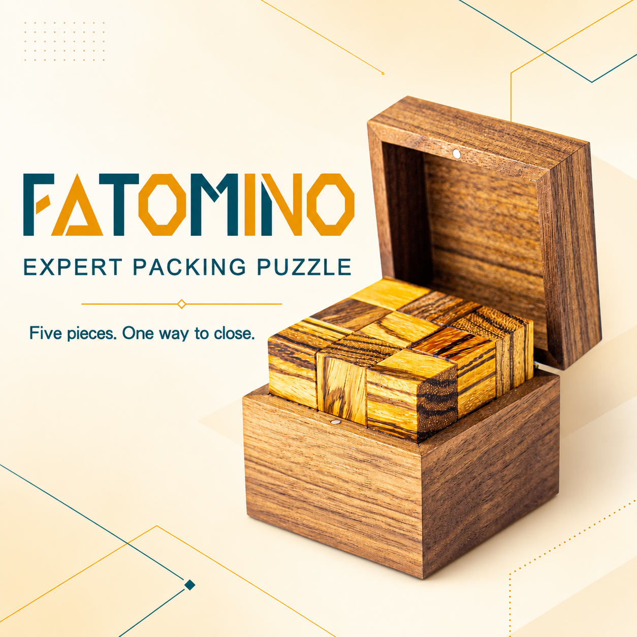FATOMINO – Expert Packing Puzzle by Pelikan Puzzles