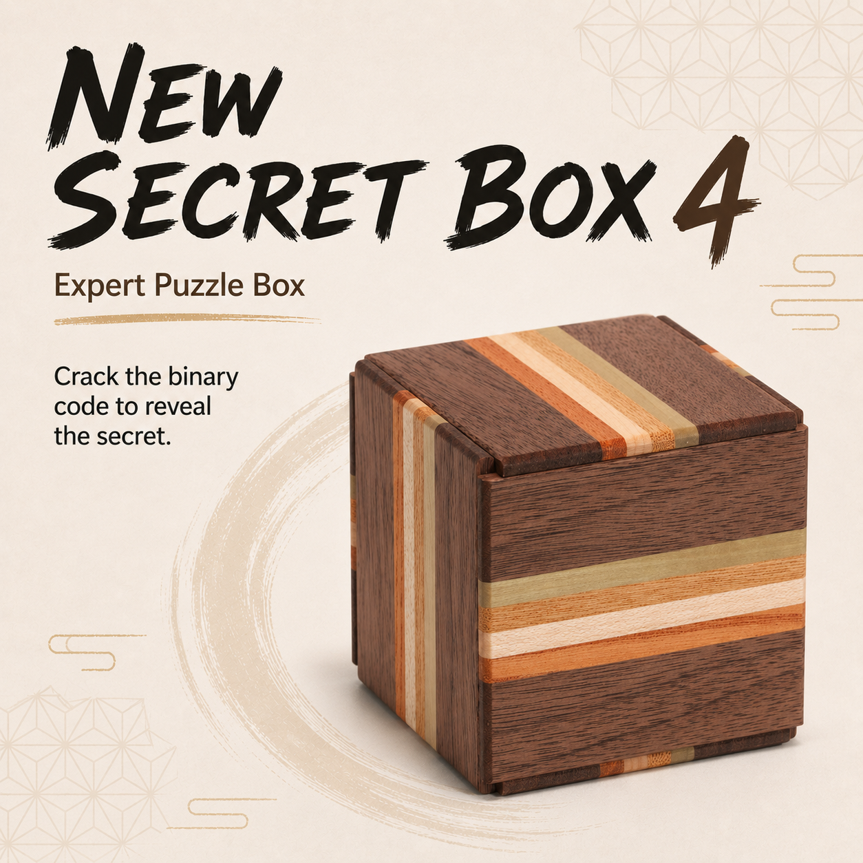 New Secret Box 4 – Expert Puzzle Box by Karakuri Creation Group