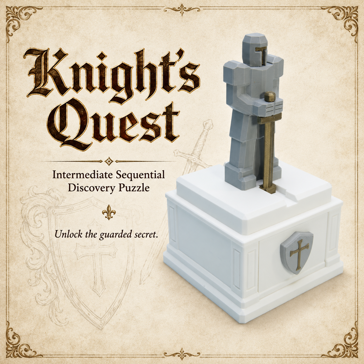 Knight's Quest – Intermediate Sequential Discovery Puzzle by Team JB Hobbies