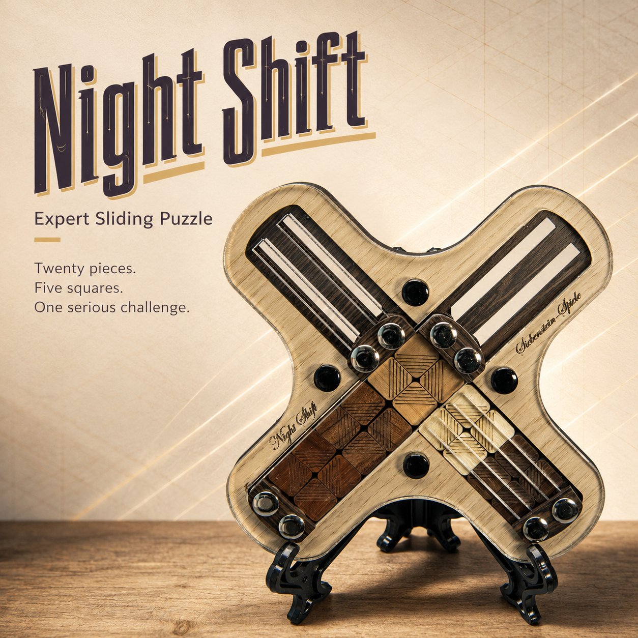 Night Shift – Expert Sliding Puzzle by Siebenstein-Spiele