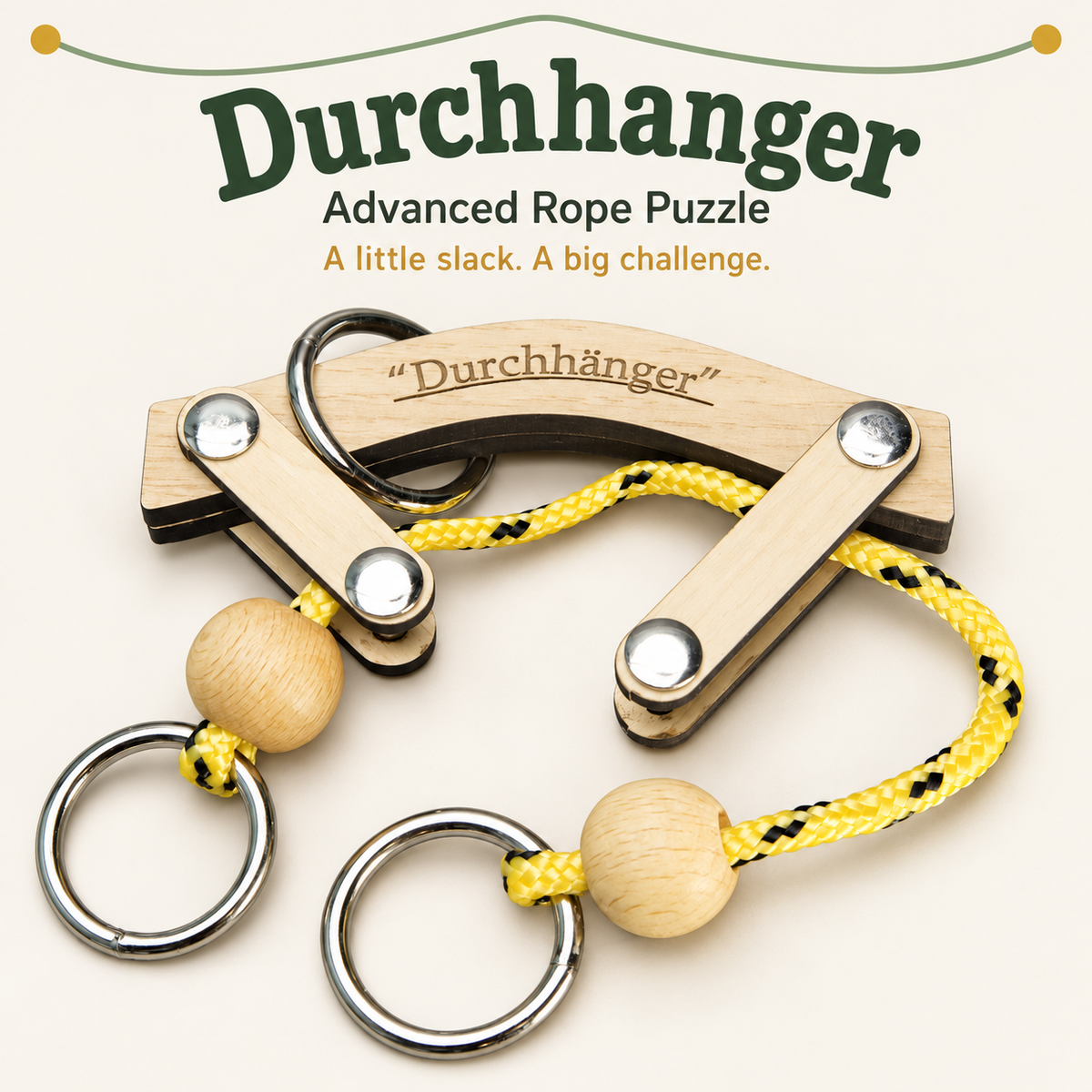 Durchhanger – Advanced Rope Puzzle by Siebenstein-Spiele