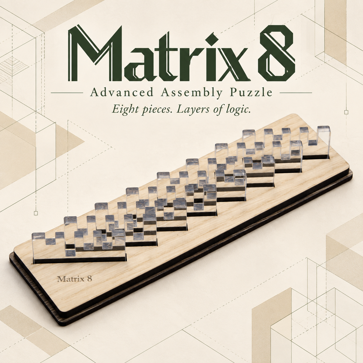 Matrix 8 – Advanced Assembly Puzzle by Siebenstein-Spiele