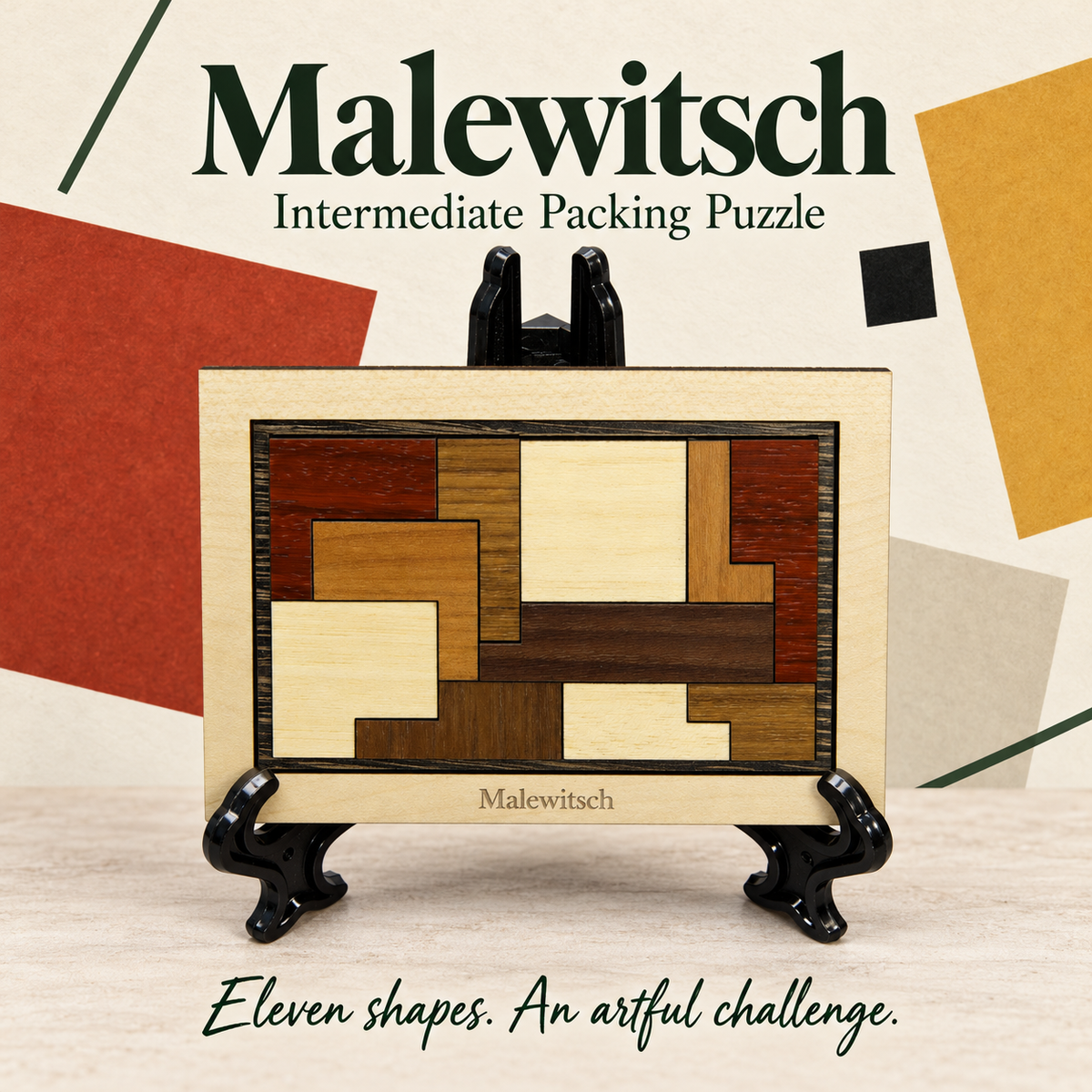 Malewitsch – Intermediate Packing Puzzle by Siebenstein-Spiele