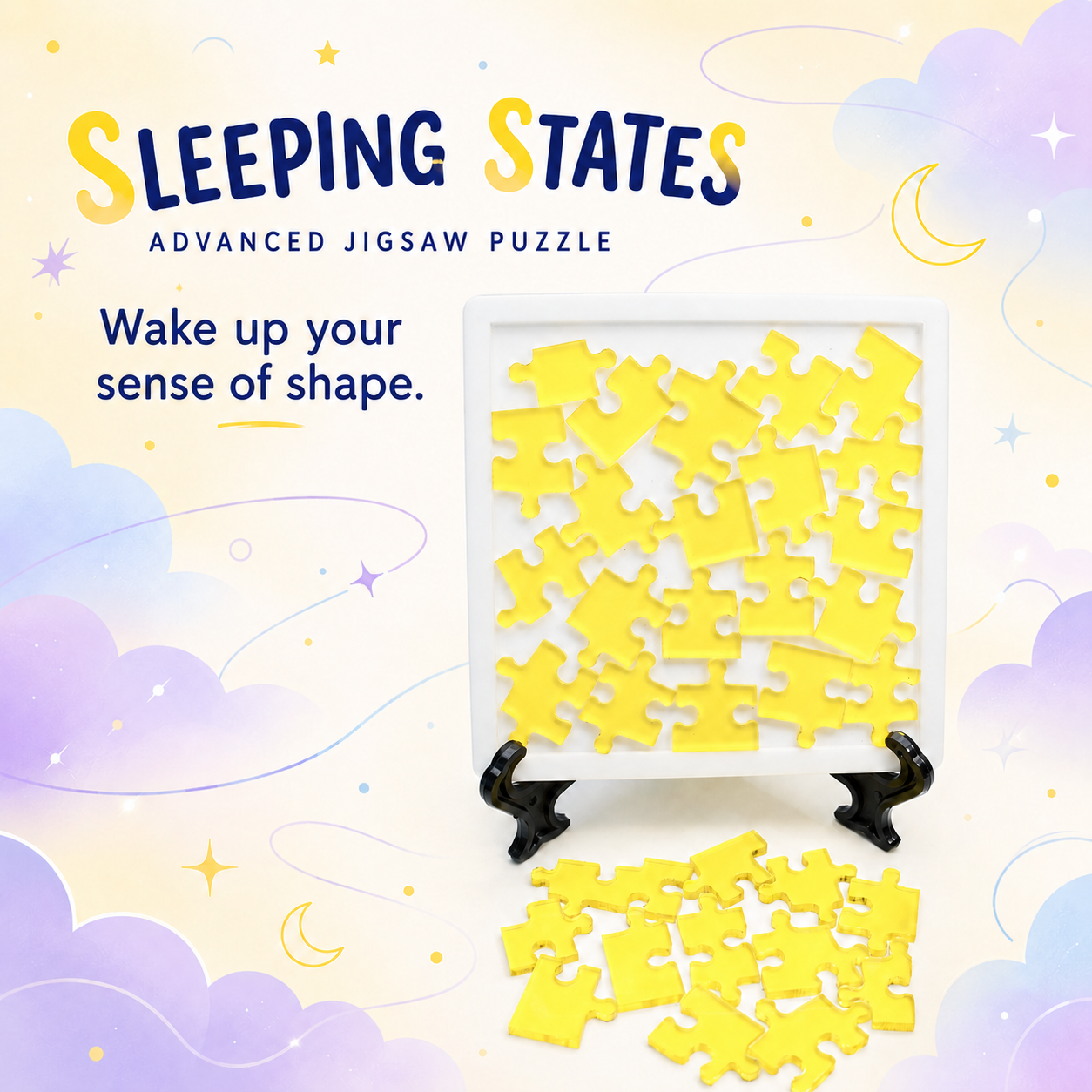 Sleeping States – Advanced Jigsaw Puzzle by Rex Rossano Perez