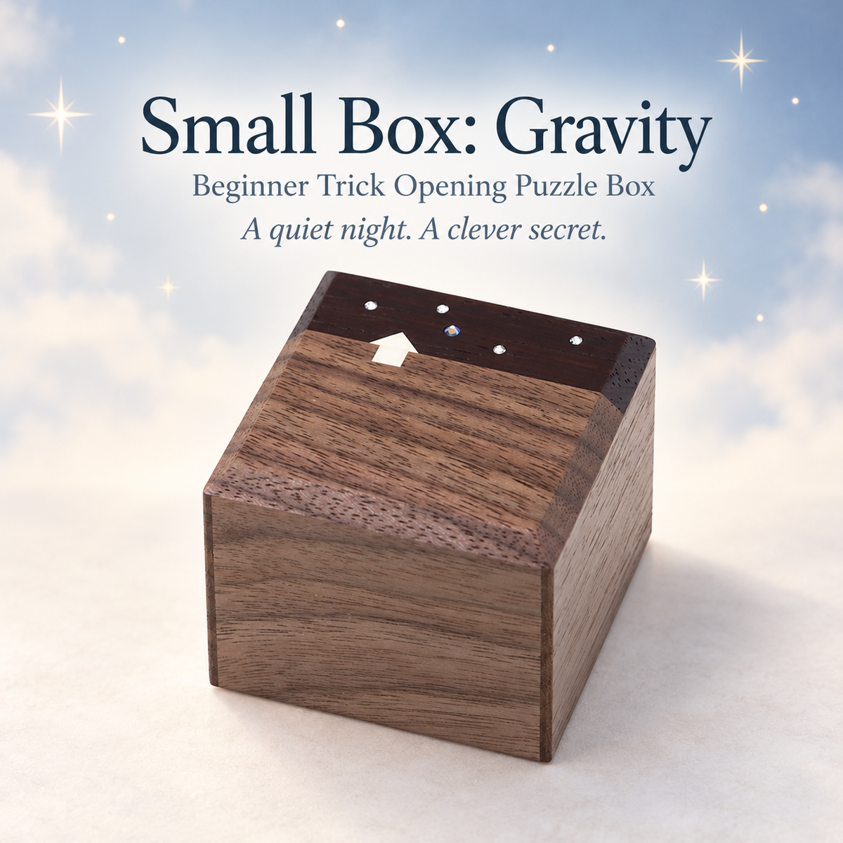 Small Box: Gravity - Beginner Trick Opening Puzzle Box by Karakuri Creation Group