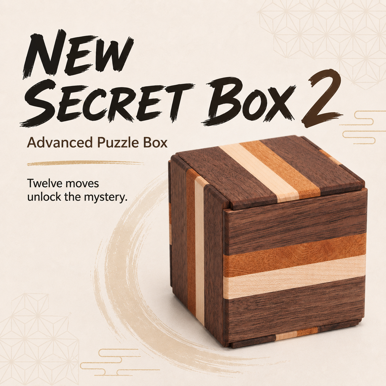 New Secret Box 2 – Advanced Puzzle Box by Karakuri Creation Group