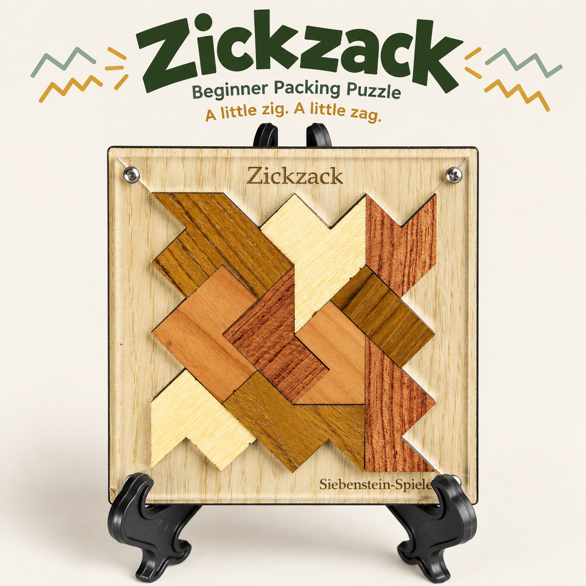 Zickzack – Beginner Packing Puzzle by Siebenstein-Spiele