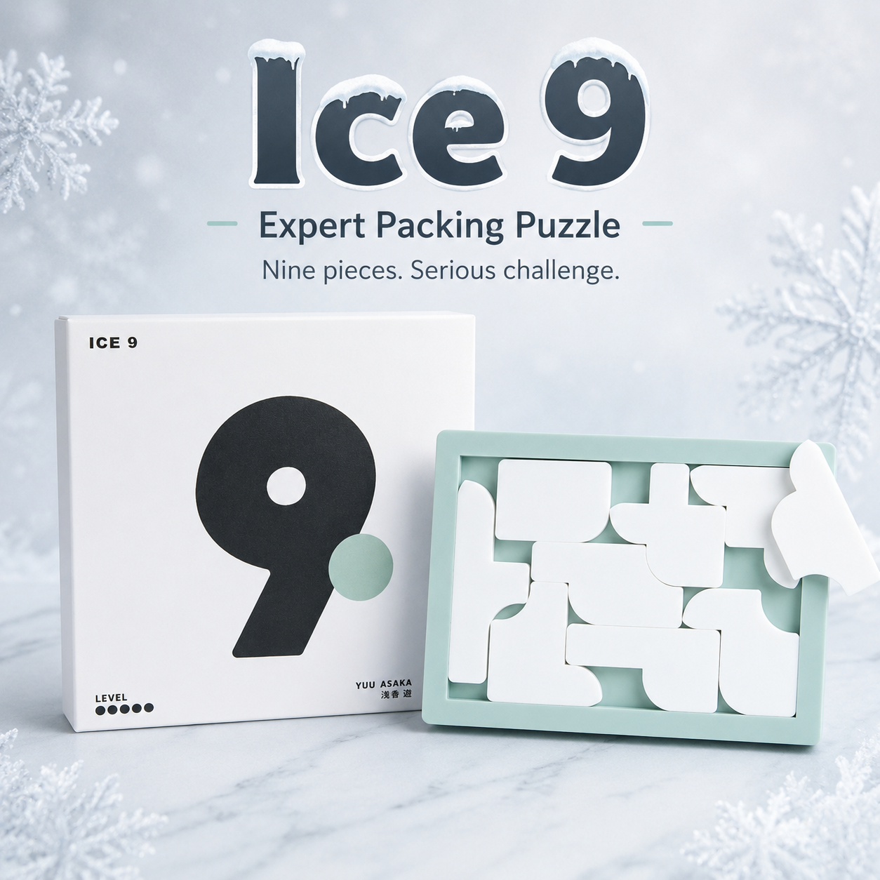 Ice 9 – Expert Packing Puzzle by Yuu Asaka