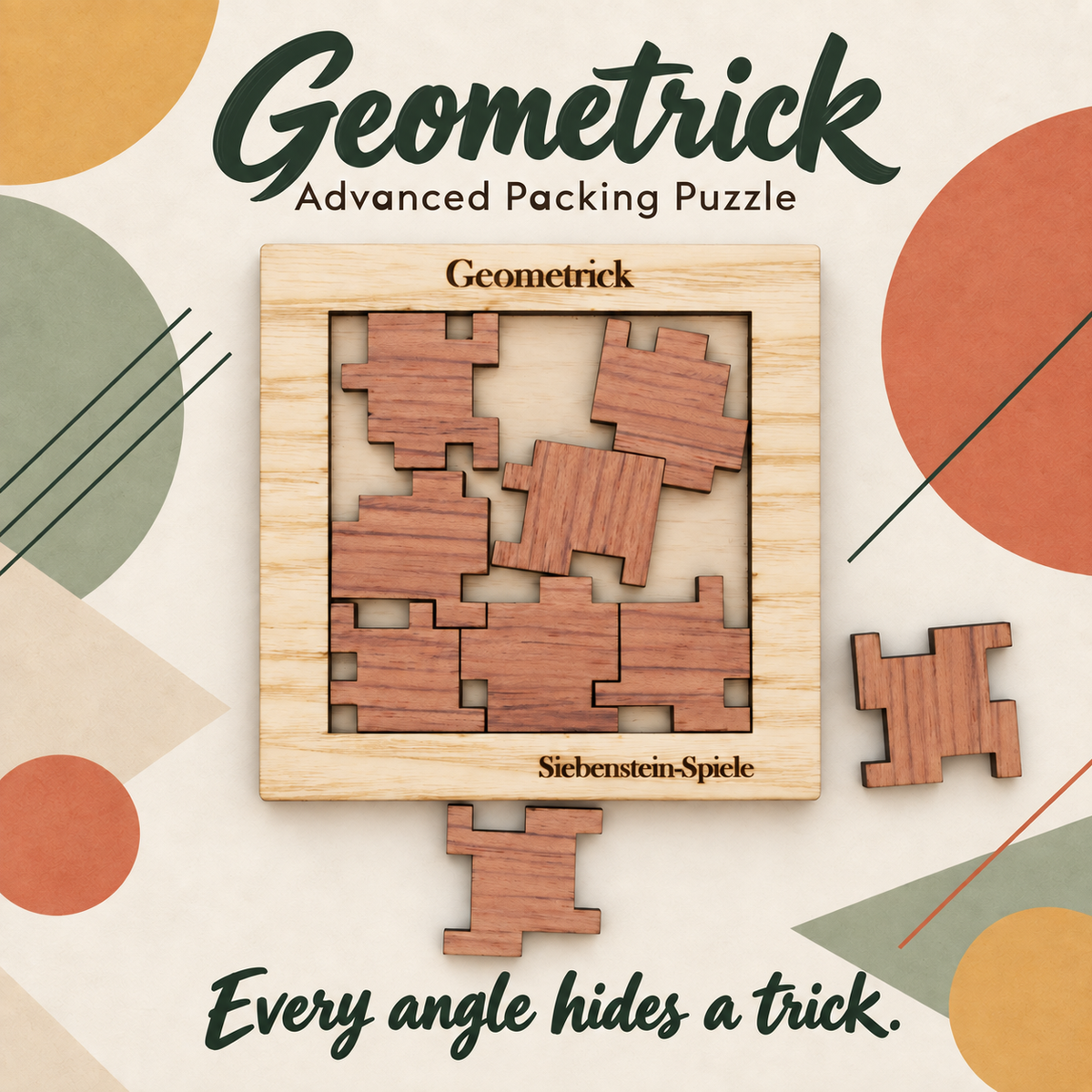 Geometrick – Advanced Packing Puzzle by Siebenstein-Spiele