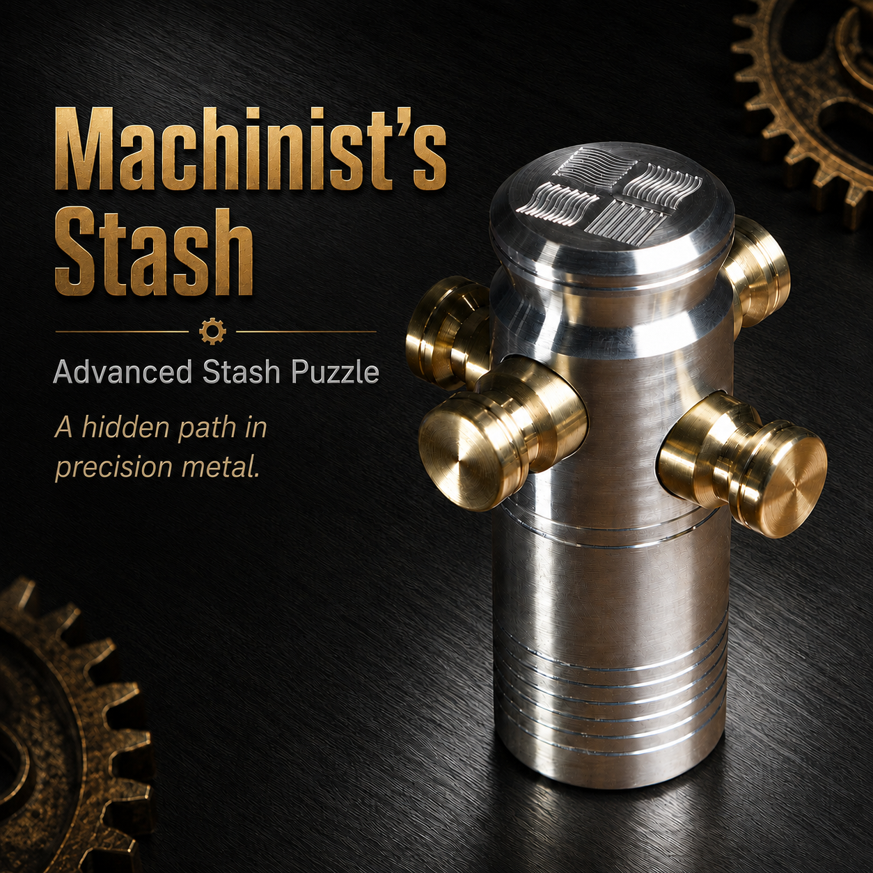 Machinist's Stash – Advanced Puzzle Stash by Andriy Bruns