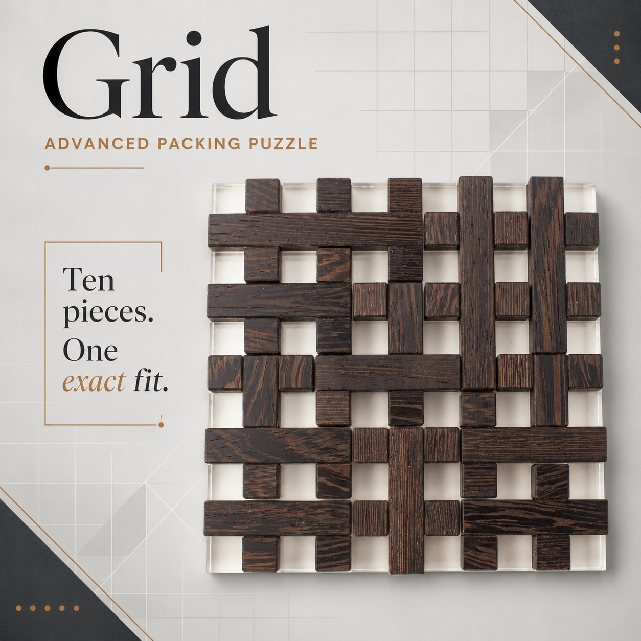 Grid – Advanced Packing Puzzle by Pelikan Puzzles
