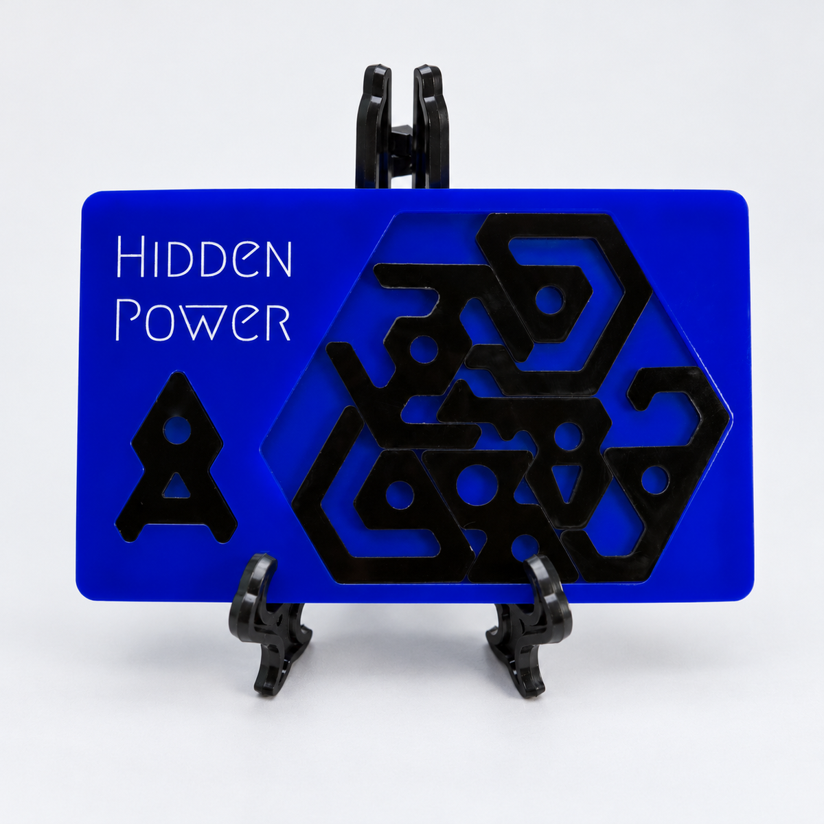 Hidden Power acrylic packing puzzle - product view 1