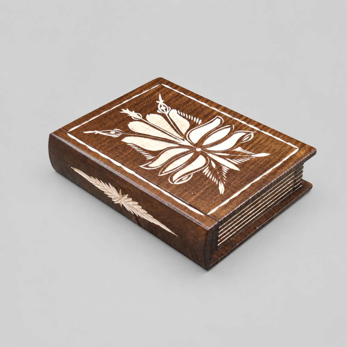 Romanian Secret Book Box – Beginner Trick Opening Puzzle Box by TransylvanyArt
