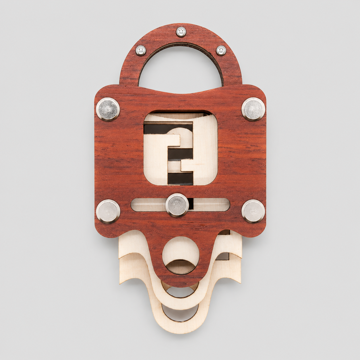 Void Lock - Wood – Advanced Trick Lock by Jean Claude Constantin