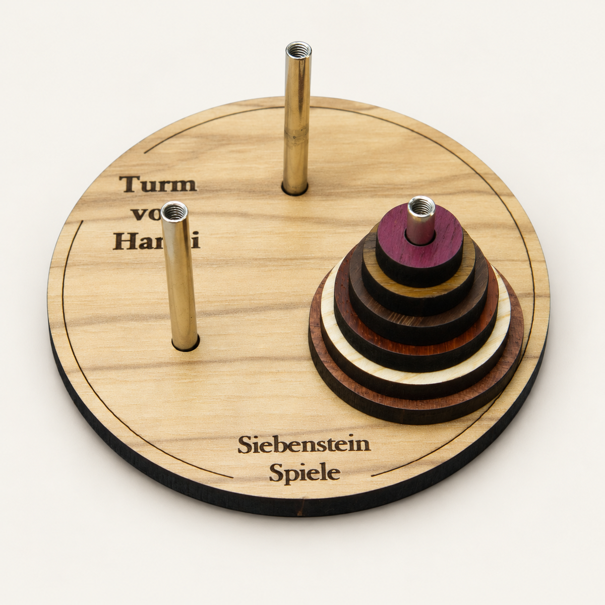 Turm von Hanoi – Intermediate Stacking Puzzle by Siebenstein-Spiele