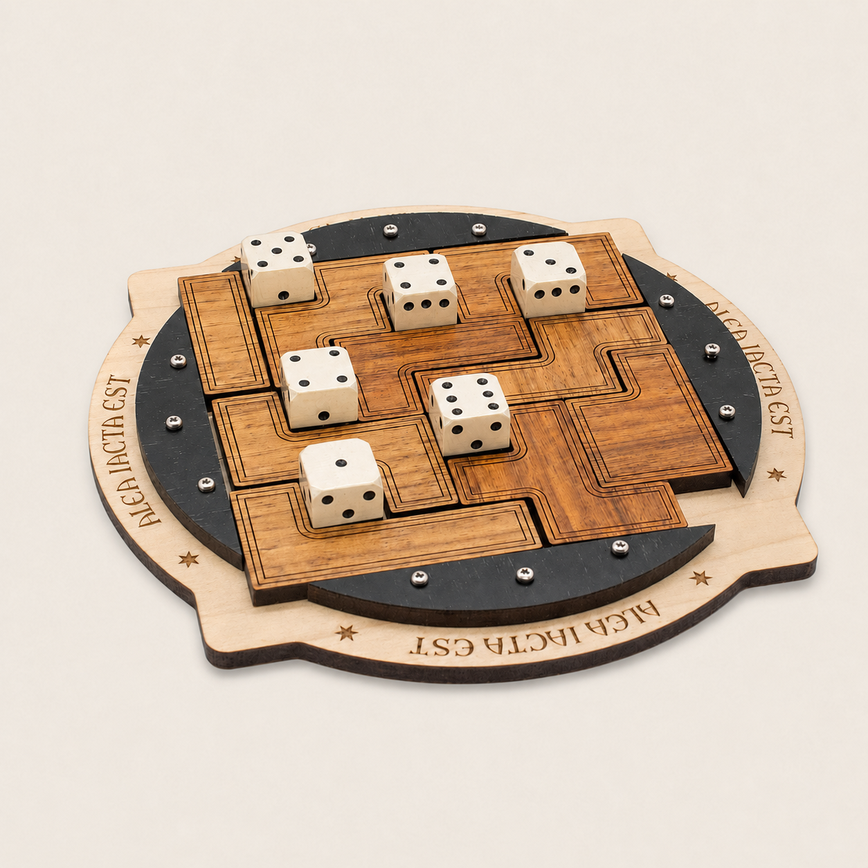 Alea Iacta Est – Intermediate Packing Puzzle by Jean Claude Constantin