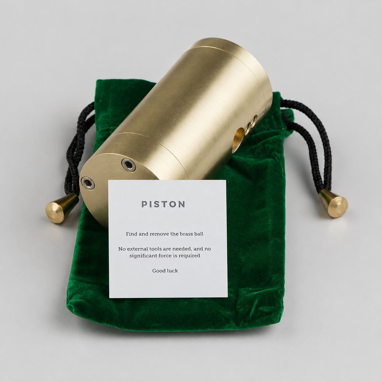 Piston – Advanced Sequential Discovery Puzzle by Felix Ure