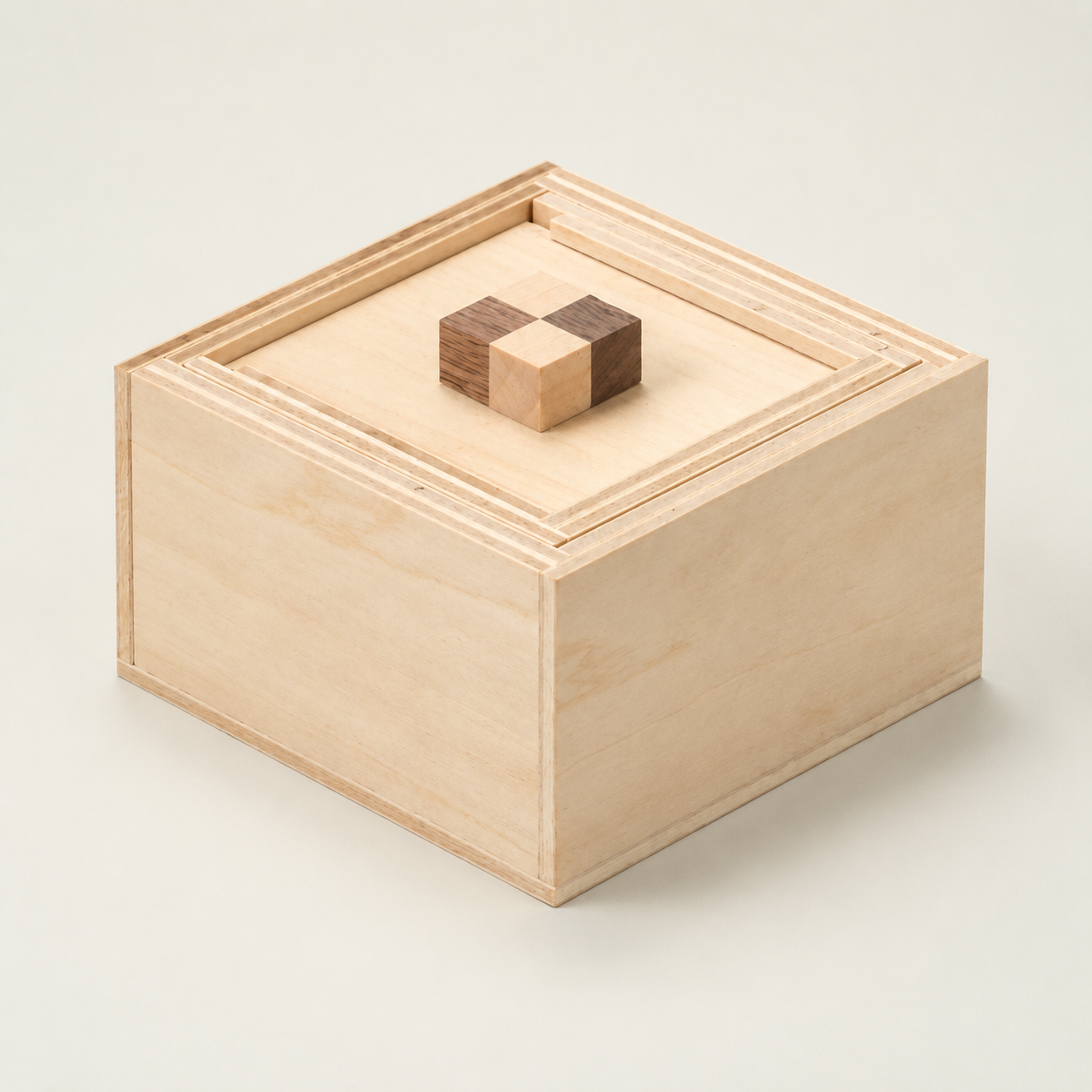 Work Kit: Spin Box – Intermediate DIY Puzzle Box by Karakuri Creation Group