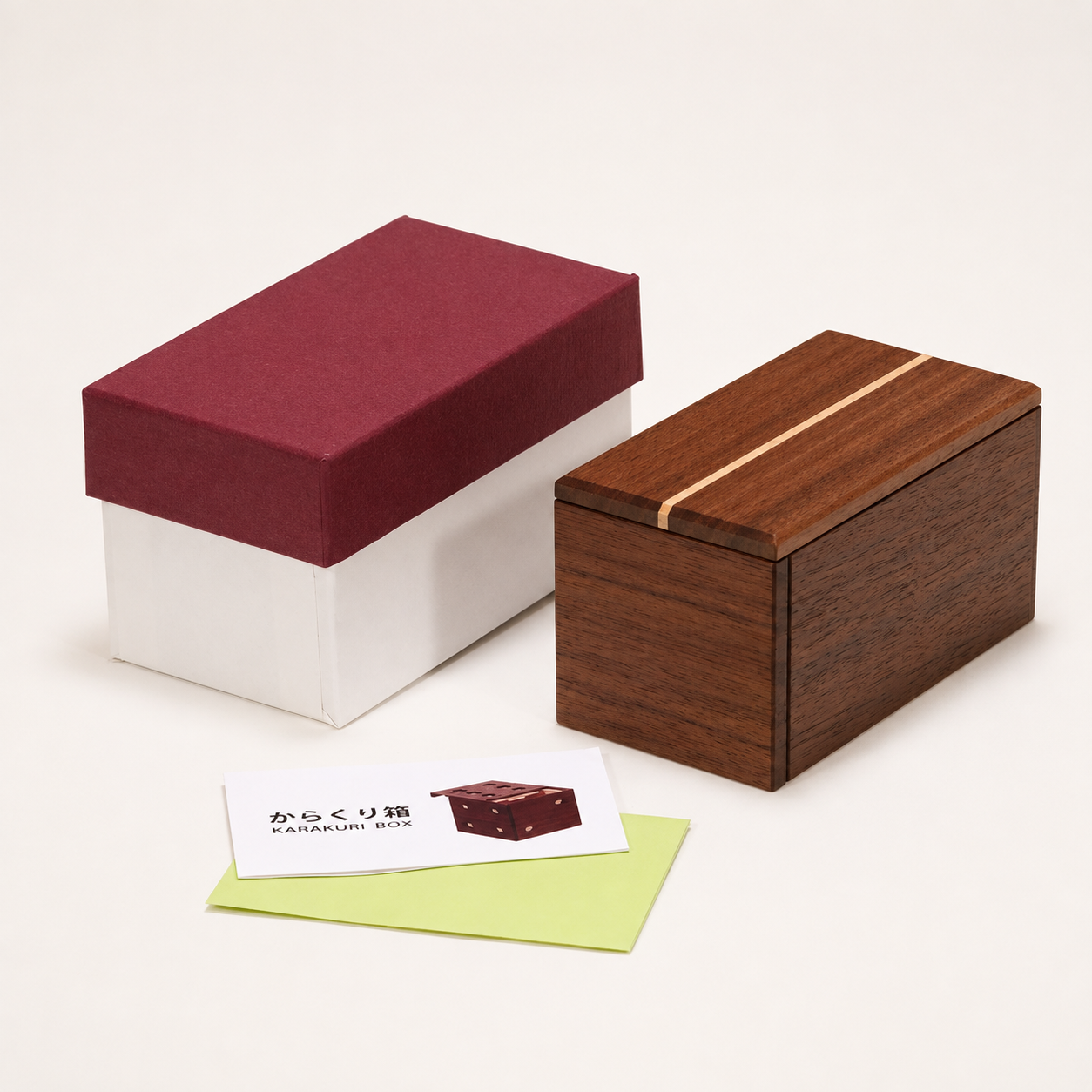 2-Step Trick Drawer – Intermediate Puzzle Box by Karakuri Creation Group