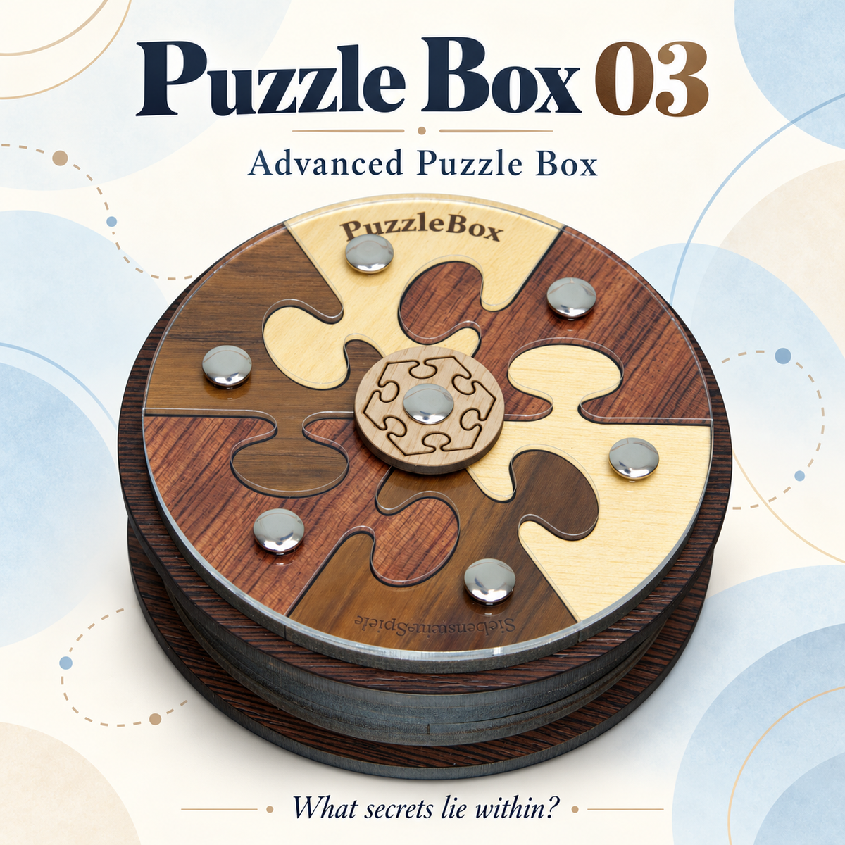 Puzzle Box 03 by Jürgen Reiche — Advanced Puzzle Box